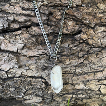 Load image into Gallery viewer, Crystal Quartz - Curb Chain