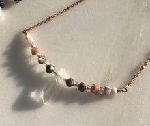Load image into Gallery viewer, Veska Pink Tourmaline Necklace