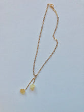 Load image into Gallery viewer, Citrine Double Drop Necklace