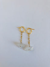 Load image into Gallery viewer, Mylo Angel Aura mini hoops