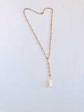 Load image into Gallery viewer, Nina Freshwater Pearl Wand Necklace