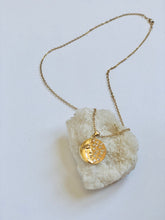 Load image into Gallery viewer, Radiating Crescent Moon Necklace